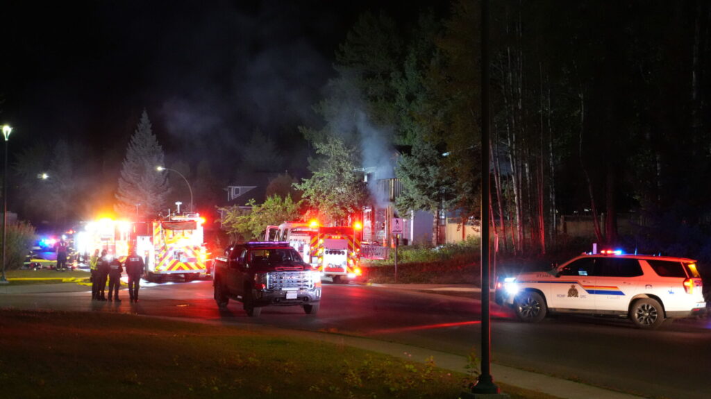 Smithers Fire respond to early morning house fire