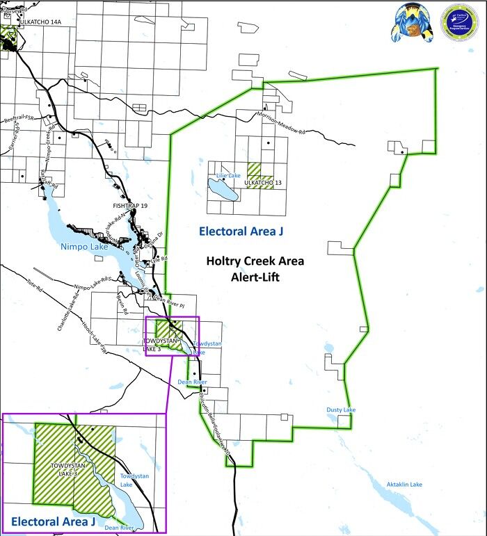 Evac Alert in Holtry Creek Lifted