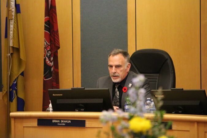 The Drug Awareness Recovery Team awards Brian Skakun with the Bob Scott Award