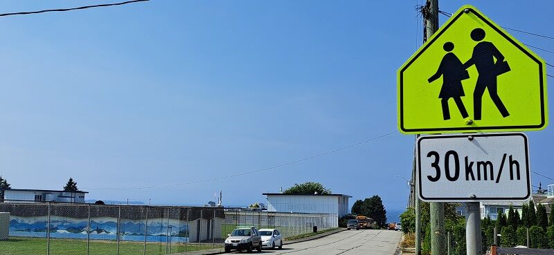 Powell River RCMP issues safety reminders for drivers, as kids return to school