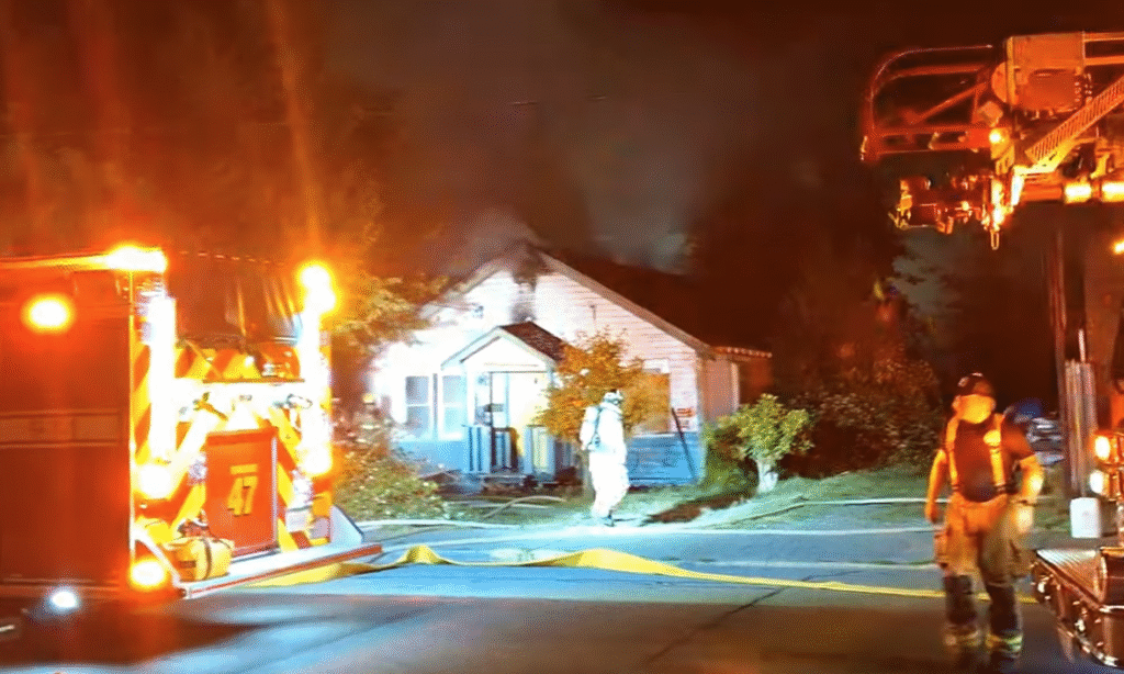 York Road fire under investigation