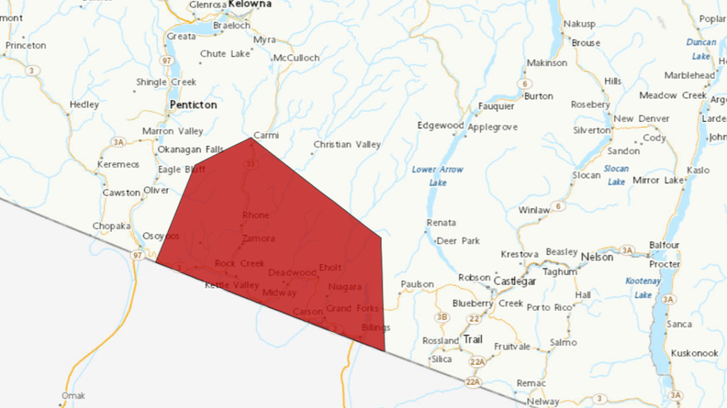 Heat warning issued for the Boundary