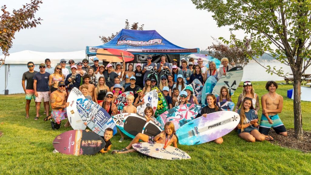 Locals come up big at wakesurf and foiling nationals