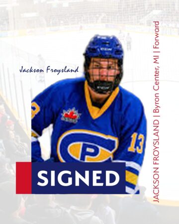 Michigan-born forward signs with Spruce Kings