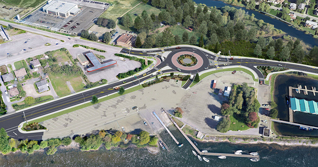 Construction of Highway 4 roundabout starting this fall