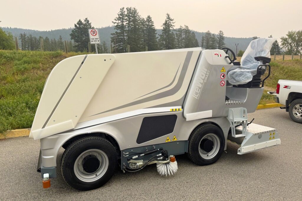 Cariboo Regional District charged up about their electric ice resurfacing machines purchase