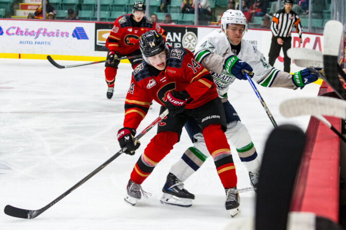 Cougars fall to T-Birds in tight affair