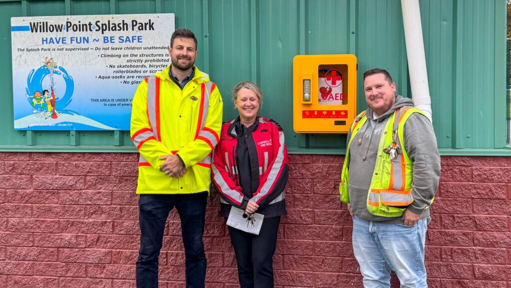 AEDs installed at two parks in Campbell River