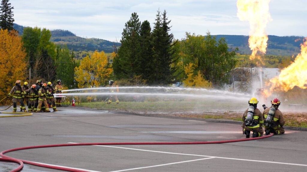 LNG and propane training held by the Burns Lake Fire Department
