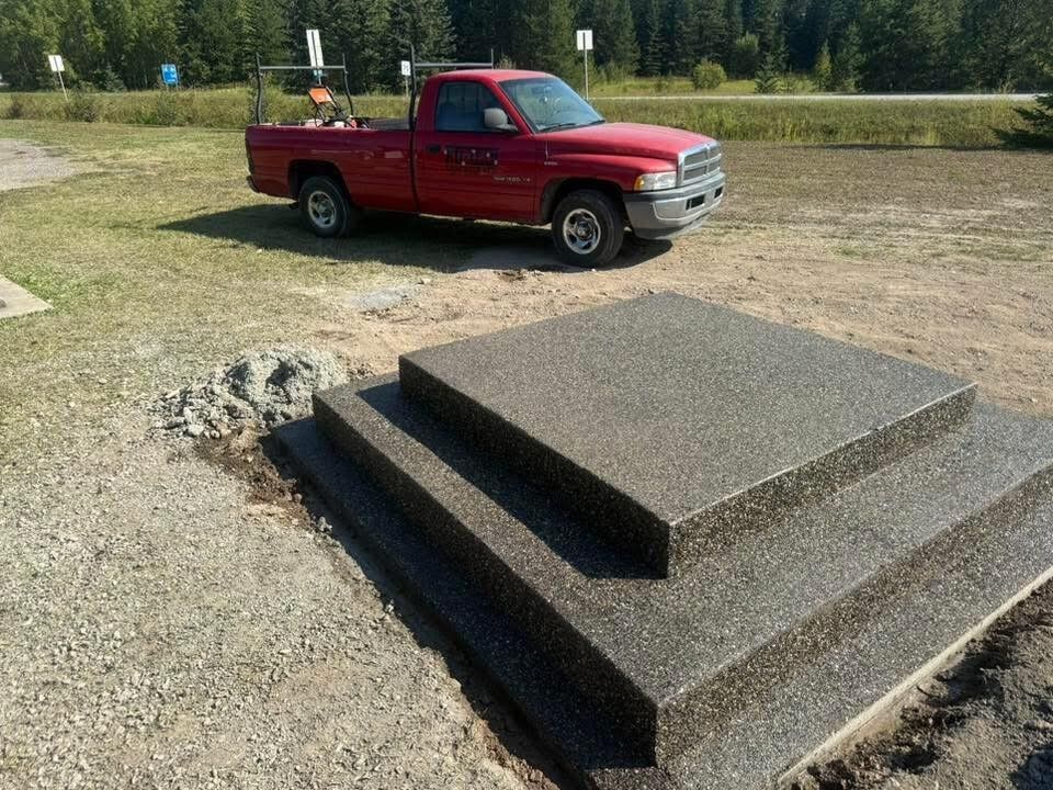 Bouchie Milburn Society nearing completion of their cenotaph project