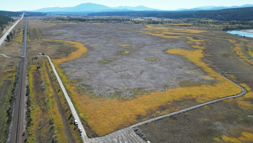 Bummers Flats wetland restoration begins northeast of Cranbrook