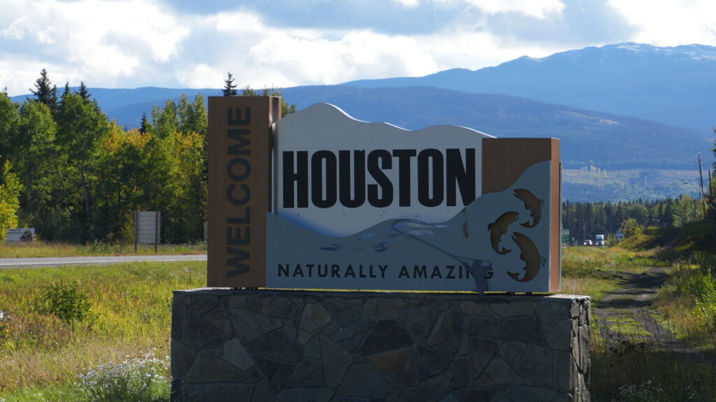 Houston performing pile burning at Four Seasons Park