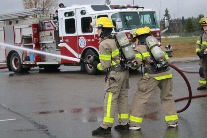 “Adventures with First Responders” gives SD 57 students a taste of first responders careers