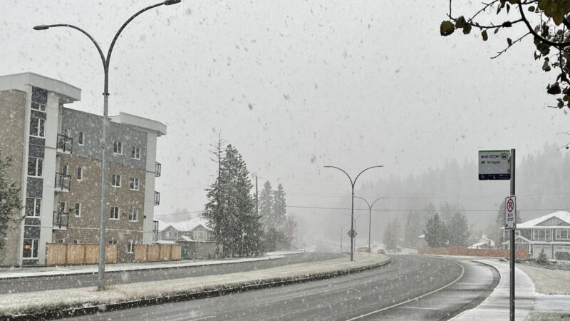 PG’s first snowfall of the season not expected to stick around