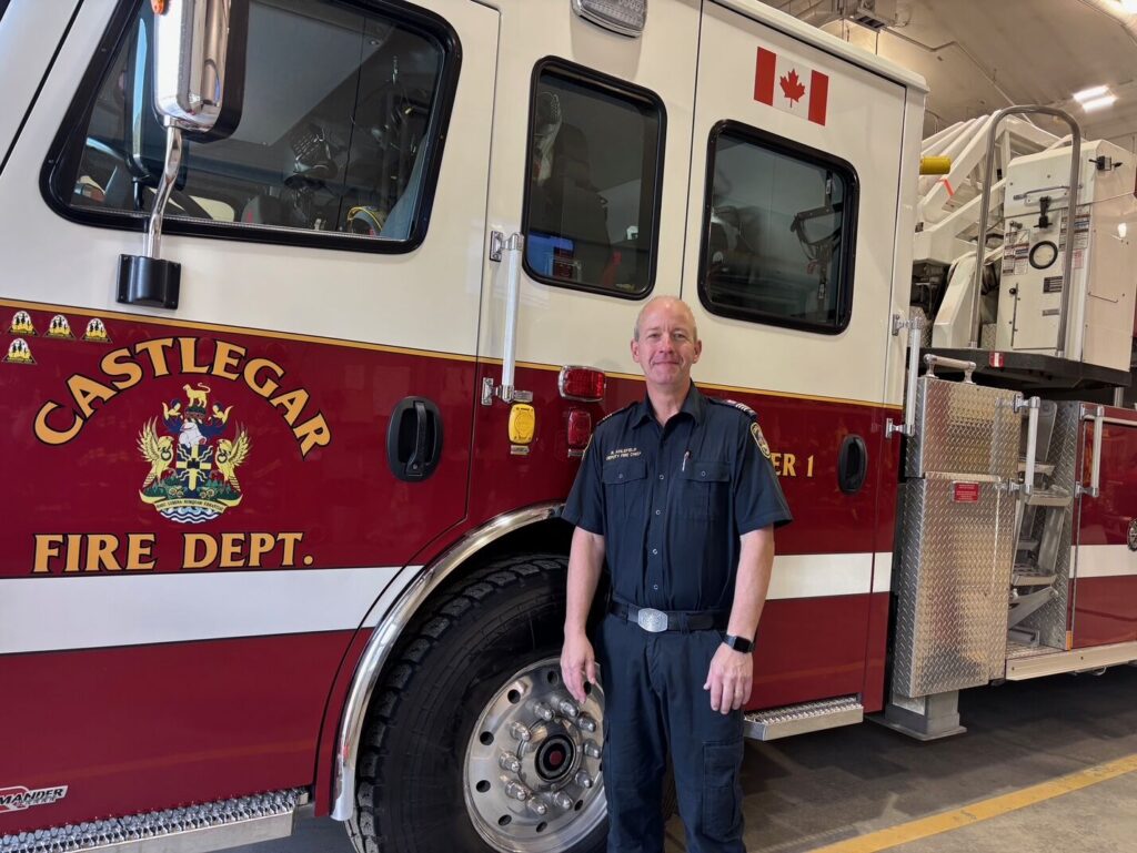 Trial by fire for Castlegar’s new fire chief