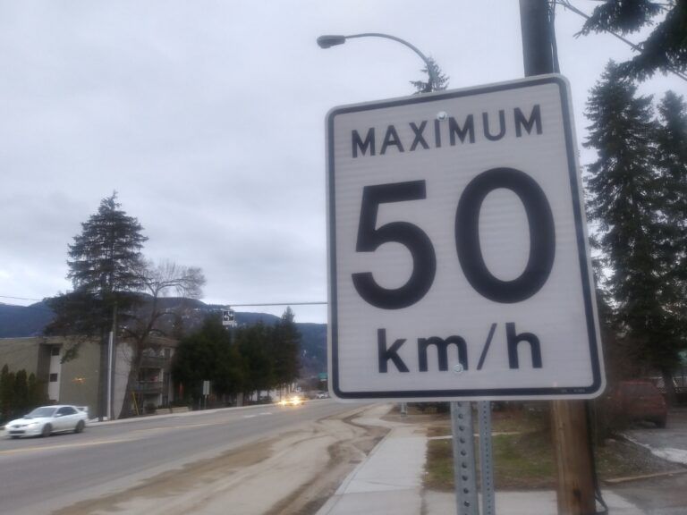 Higher limit planned for Castlegar speed reduction project