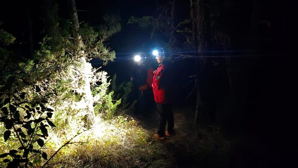 Hiker rescued after falling