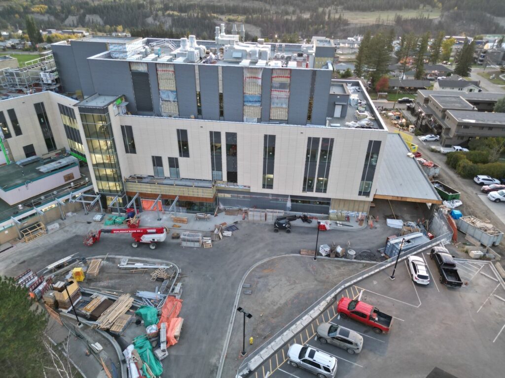 New Cariboo Memorial Hospital departments now expected to open early 2027