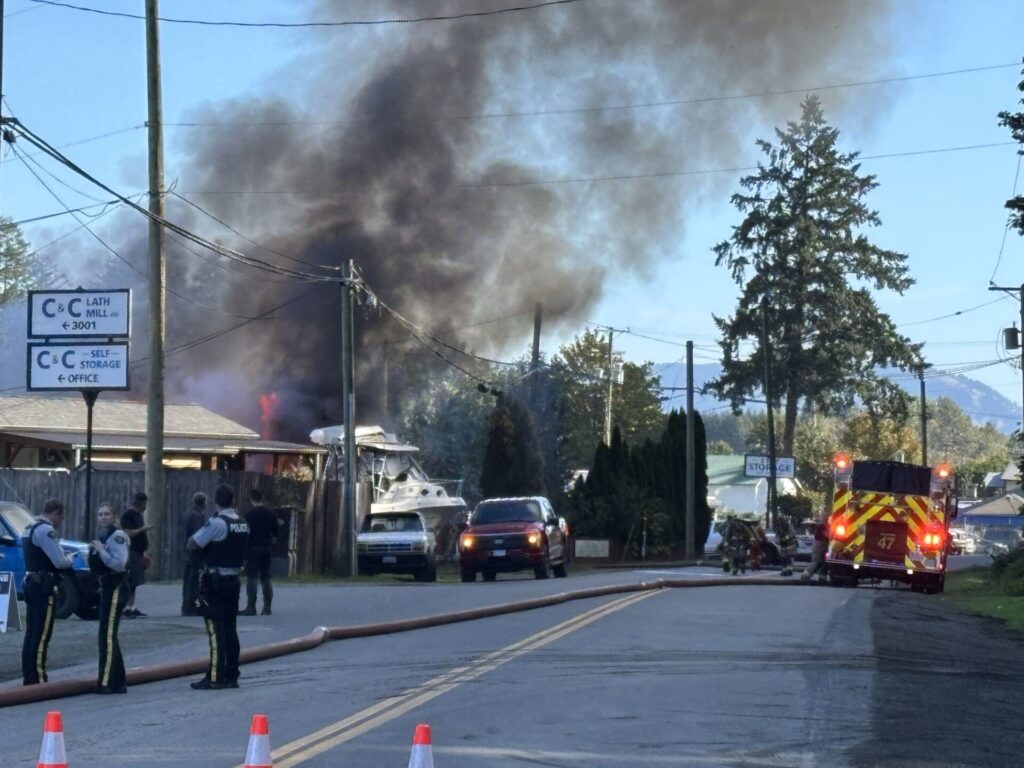 Crews respond to fire on Allenby Road