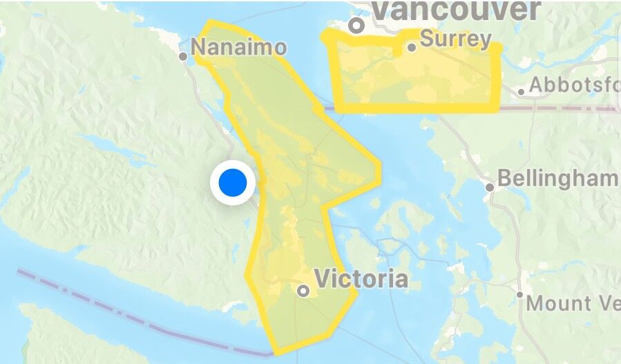 Central and Southern Vancouver Island brace for strong winds 