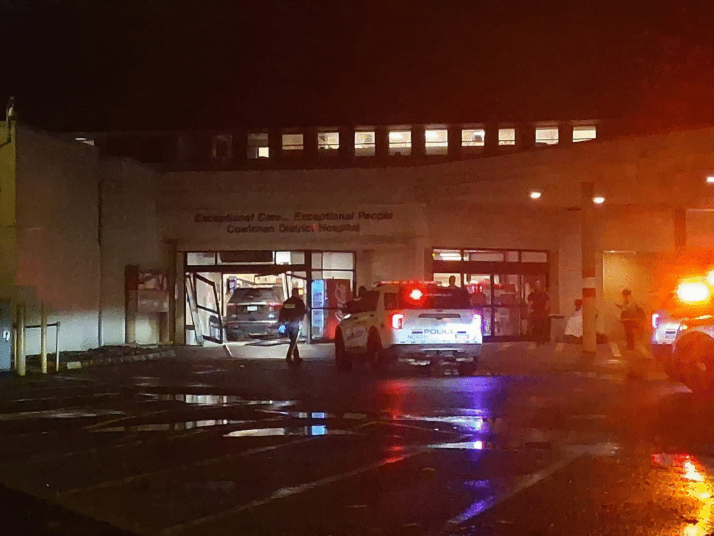 Cowichan Hospital vehicle crash under investigation 