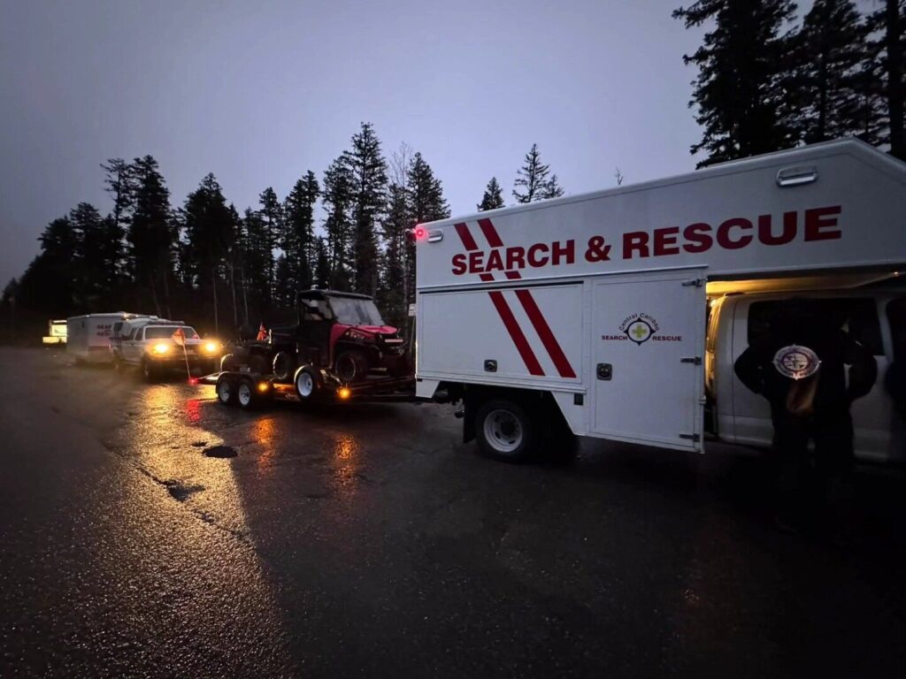 Central & South Cariboo Search and Rescue Teams had a successful callout