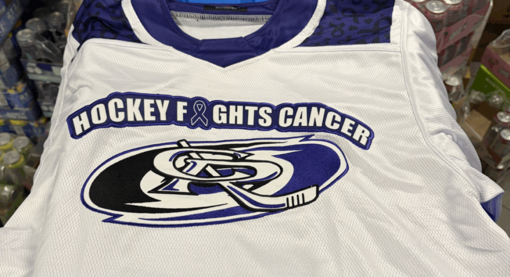Hockey Fights Cancer Day in Campbell River