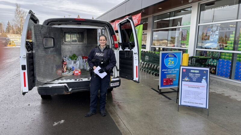 PG RCMP inviting the public to Cram-A-Cruiser with donations
