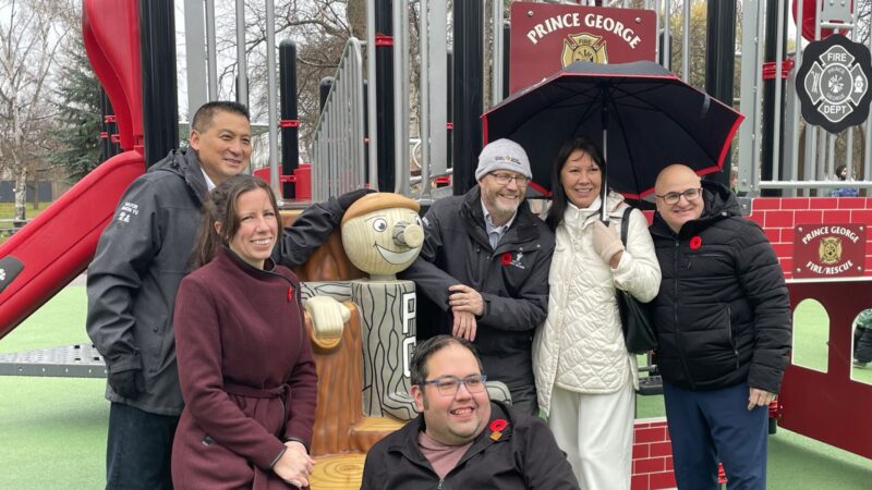 New playground at Lheidli T’enneh Memorial Park officially opens