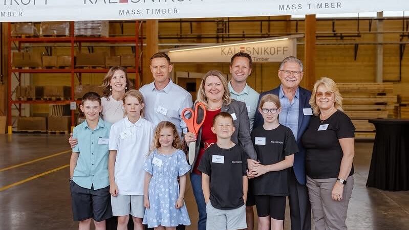 Next generation set to take over at Kalesnikoff Lumber