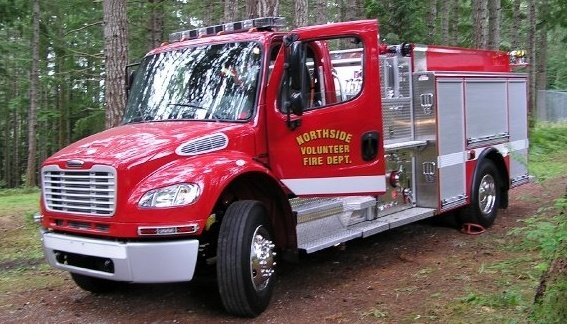 qathet Regional District funds a new fire engine for Northside Fire Service 