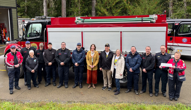 New fire equipment welcomed by Malahat Fire Rescue to aid in all emergencies
