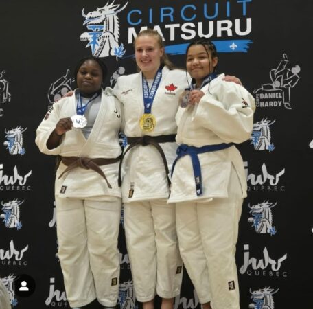 Local judo athlete claims gold, silver at Quebec Open