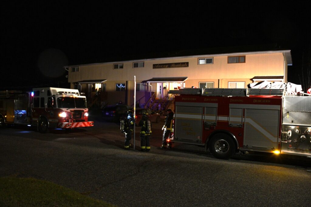 Quesnel Fire Department responds to electrical fire