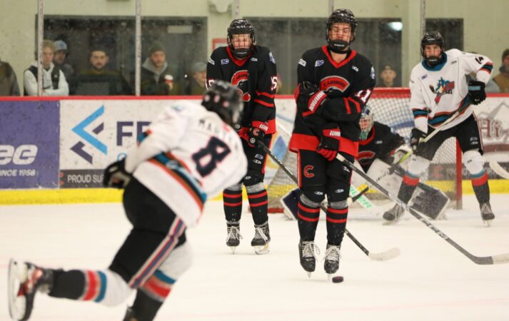 Cariboo Cougars hosting Teddy Bear Toss game against league-leading Okanagan Rockets