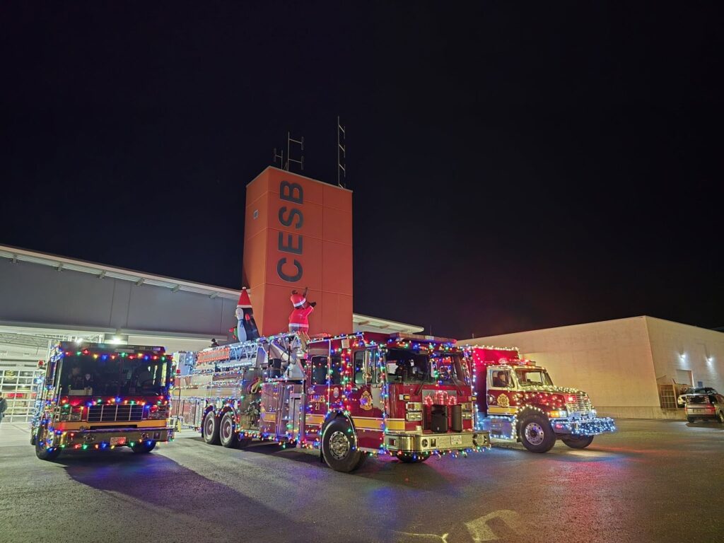 Creston Fire Rescue’s Christmas carolling returns with an earlier end time