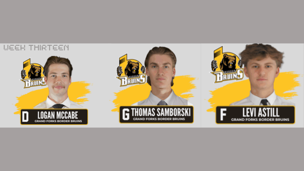 Border Bruins dominate KIJHL Team of the Week honours