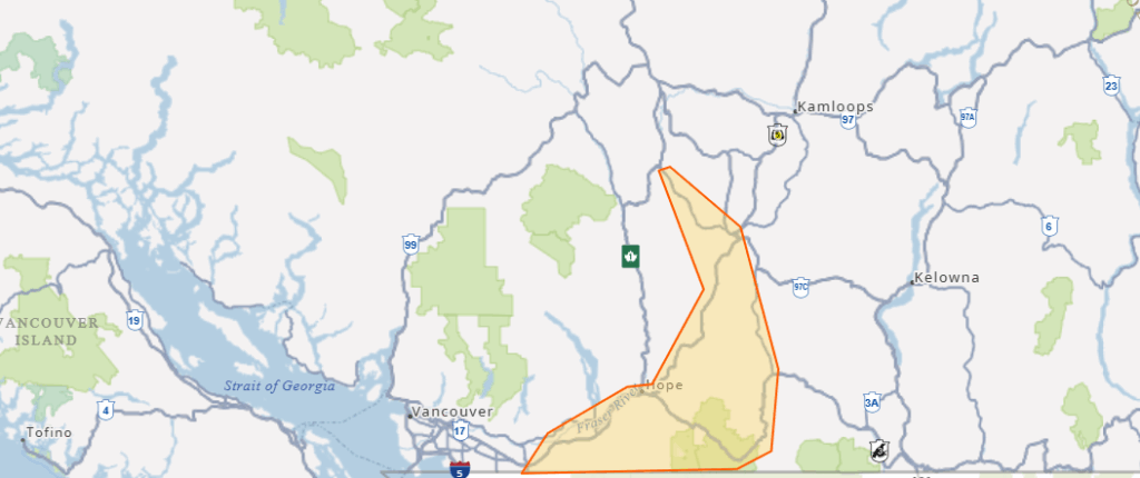 Interior Motorists cut off from Lower Mainland with major highway closures