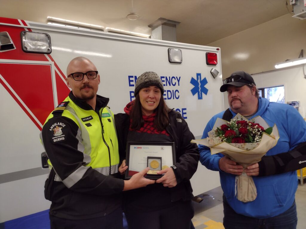 Trail’s Rosalyn LaFreniere honoured for saving husband’s life with CPR