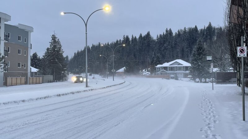 Parts of northern BC under snowfall warning