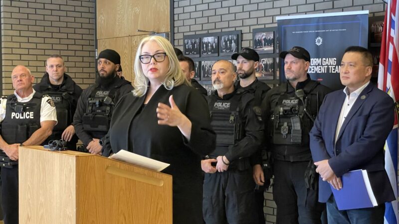 Province announces dedicated Gang Enforcement Team for northern B.C.