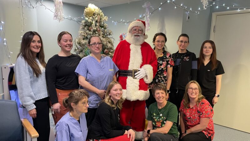UHNBC gets a special visitor from the North Pole