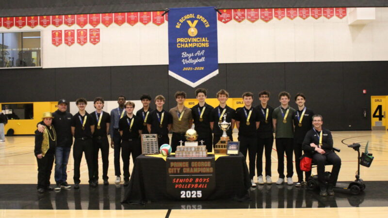 Duchess Park Senior Boys Volleyball team, PG hockey referee in running for Sport BC awards