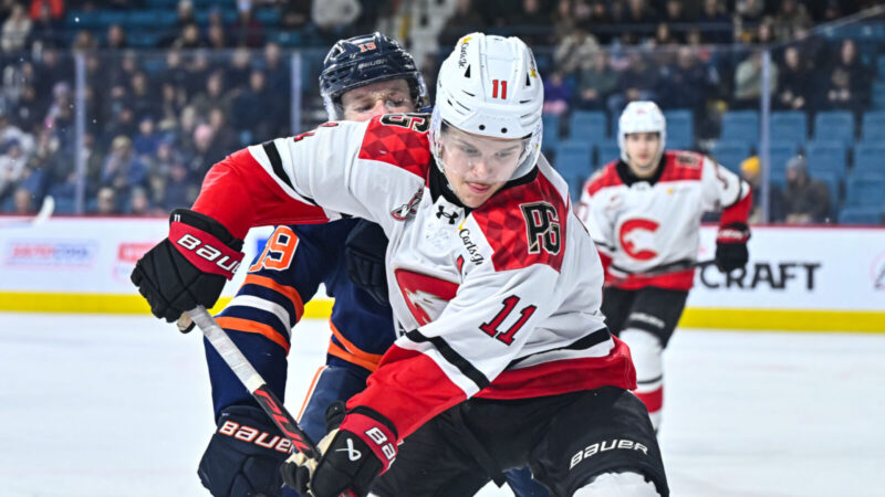 Two-goal lead slips away for Cougars in Kamloops