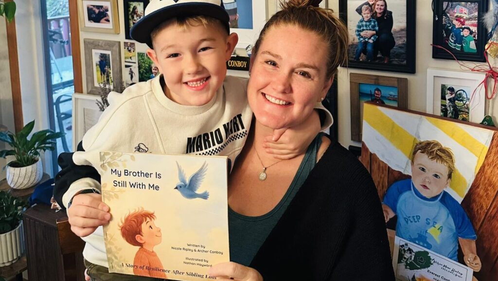 Interview – Nelson family releases children’s book on sibling loss