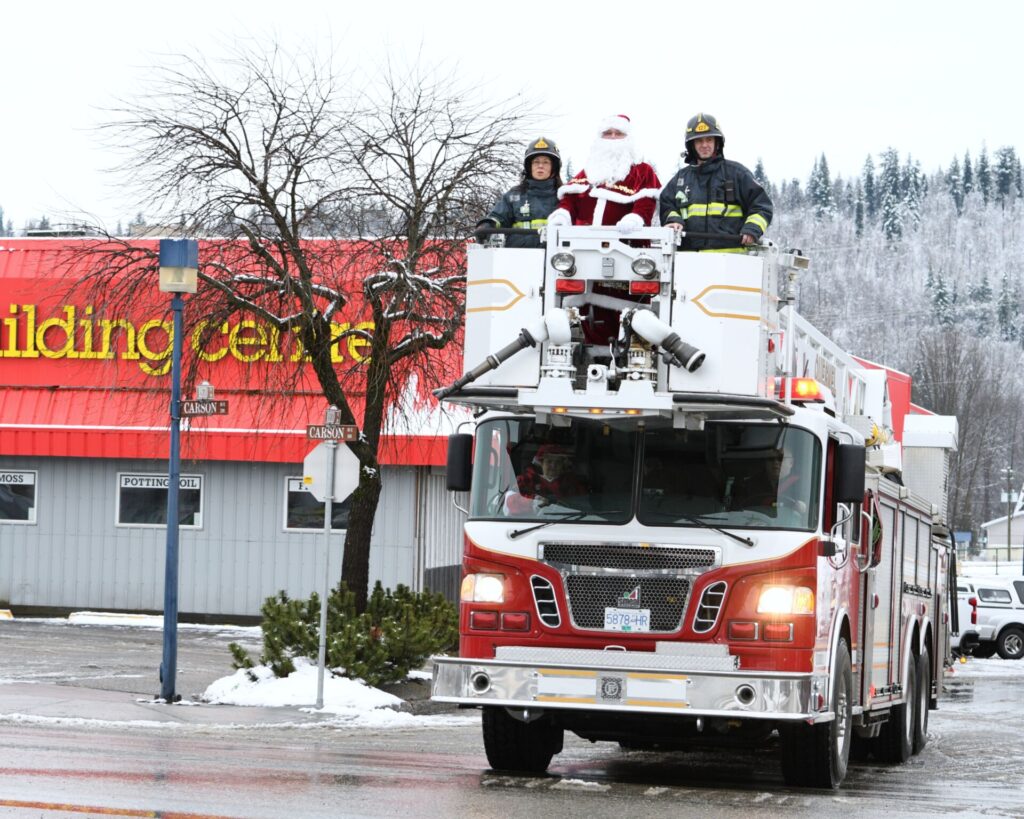 Holiday cheer blissed Quesnel Kids’ visit with Santa