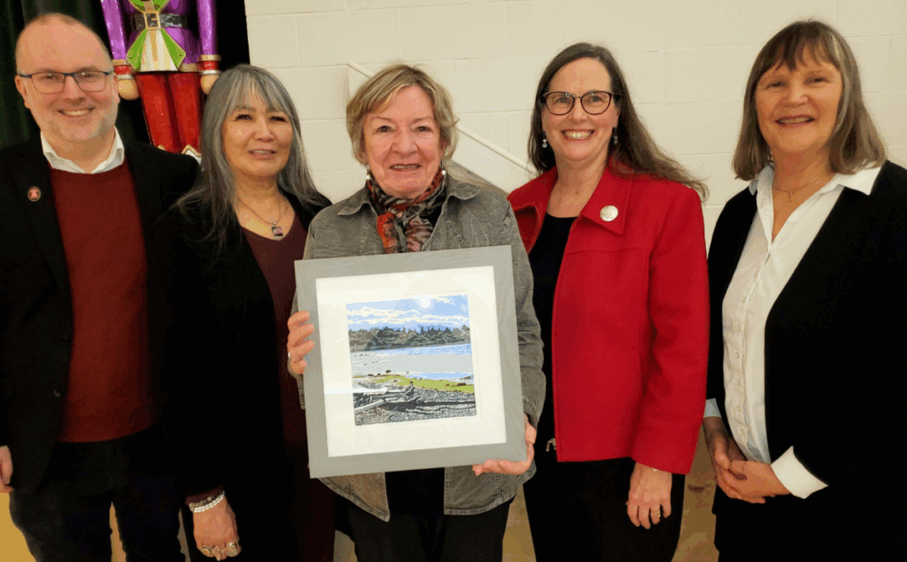 Qualicum Beach volunteer recognized by town