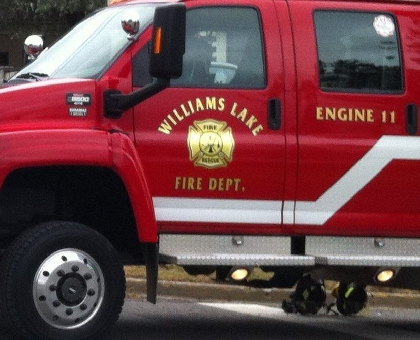 Quick response limits structure fire in Williams Lake to mainly smoke damage