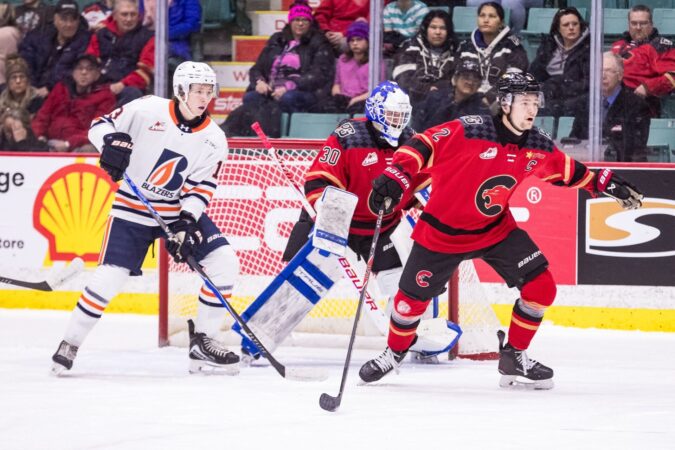 Lewis’ WHL debut a winning one as Cougars stave off Kamloops in shootout