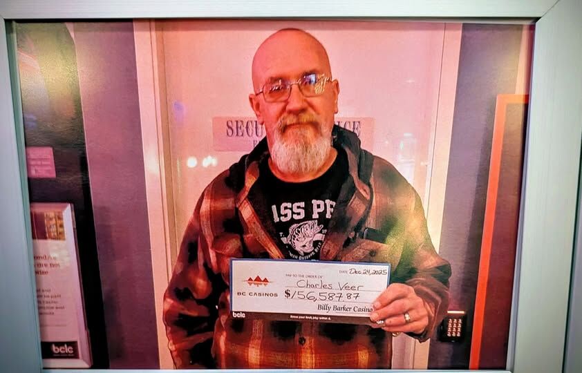 Quesnel man wins big at casino